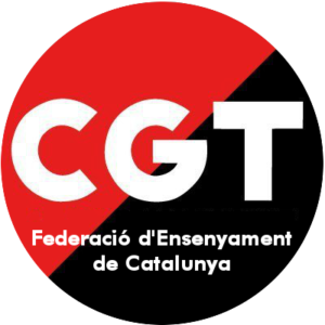 CGT Federació d'Ensenyament de Catalunya logo